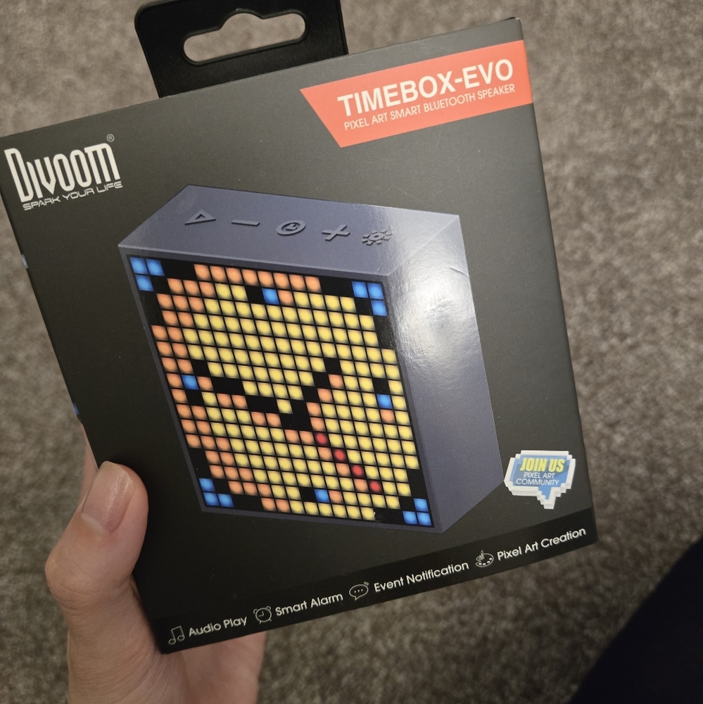 Divoom Timebox Evo Bluetooth Speaker